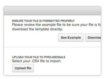 Data Import Types