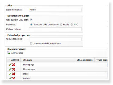 SEO properties