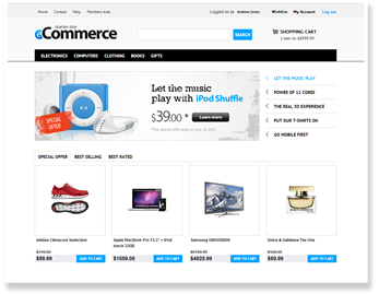 E-commerce site