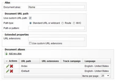 seo url properties