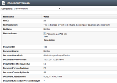 workflow versions